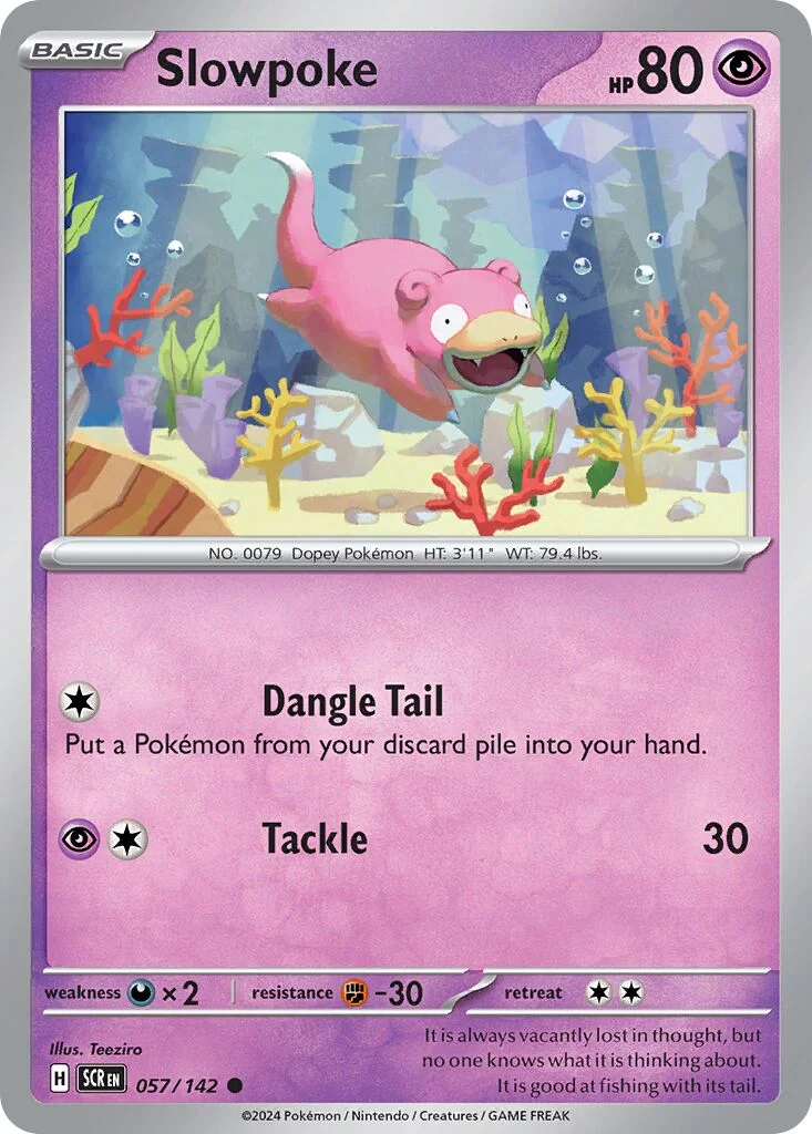 Slowpoke 「SCR 057/142」「EN」