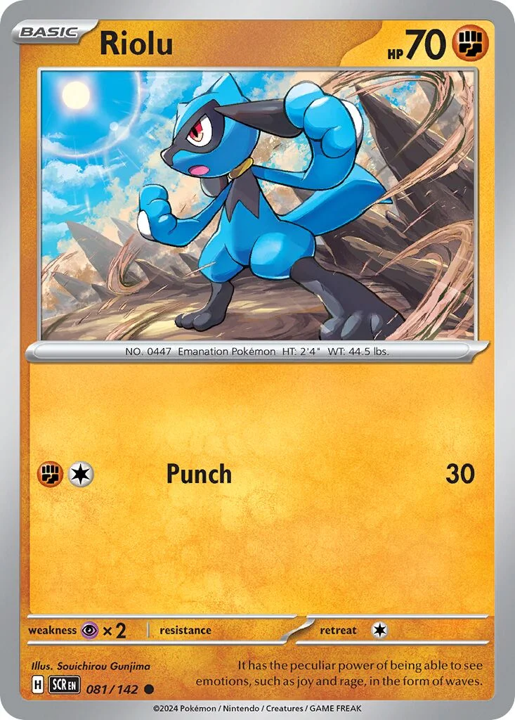 Riolu 「SCR 081/142」「EN」