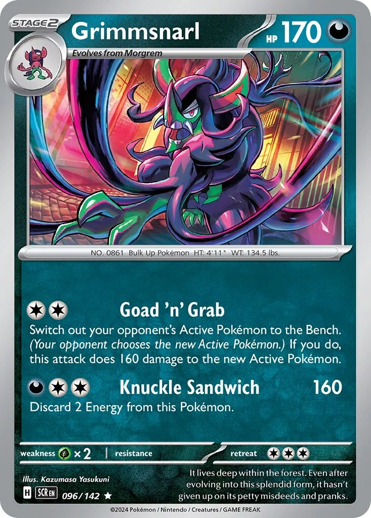 Grimmsnarl 「SCR 096/142」「EN」