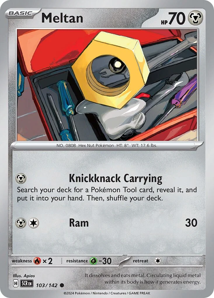 Meltan 「SCR 103/142」「EN」