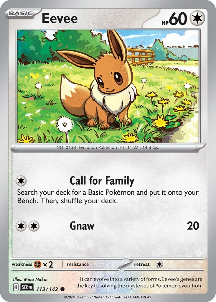 Eevee 「SCR 113/142」「EN」