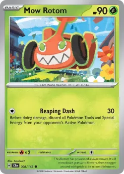Mow Rotom #008/142 · Pokémon