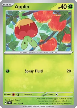 Applin #012/142 · Pokémon