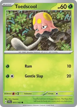Toedscool #017/142 · Pokémon