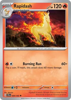 Rapidash #020/142 · Pokémon