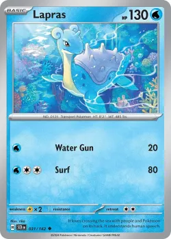 Lapras #031/142 · Pokémon