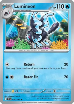Lumineon #036/142 · Pokémon