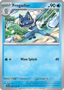 Frogadier #040/142 · Pokémon