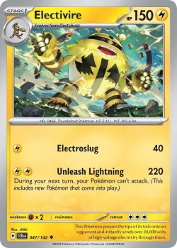 Electivire #047/142 · Pokémon