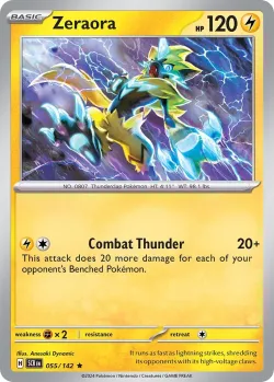 Zeraora #055/142 · Pokémon