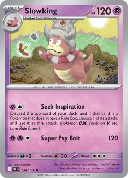 Slowking #058/142 · Pokémon