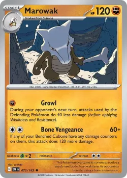 Marowak #073/142 · Pokémon