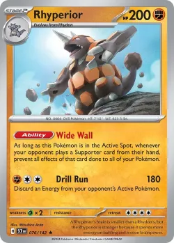 Rhyperior #076/142 · Pokémon