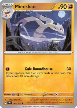 Mienshao #084/142 · Pokémon
