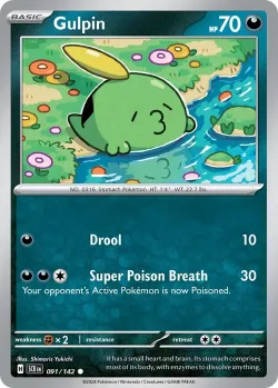 Gulpin #091/142 · Pokémon