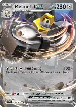 Melmetal ex #105/142 · Pokémon