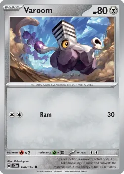 Varoom #108/142 · Pokémon