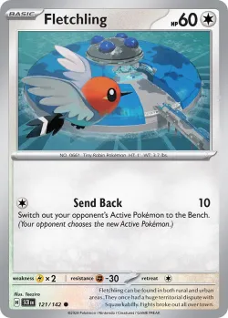 Fletchling #121/142 · Pokémon