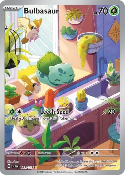 Bulbasaur 「SCR 143/142」「EN」