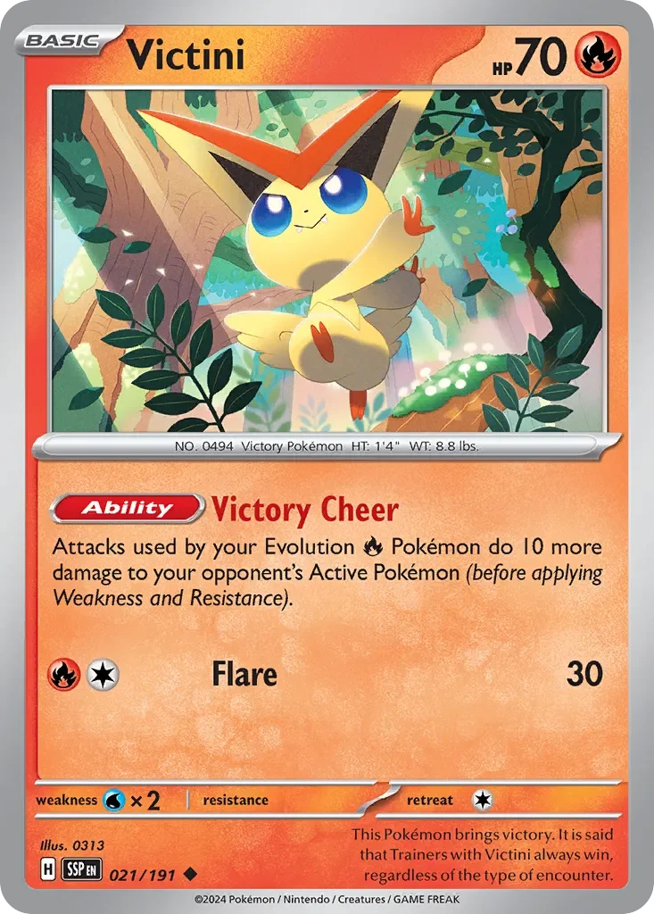 Victini 「SSP 021/191」「EN」