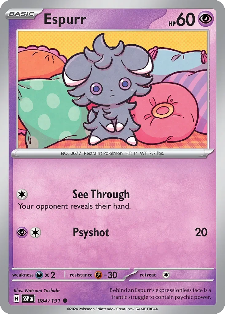 Espurr 「SSP 084/191」「EN」