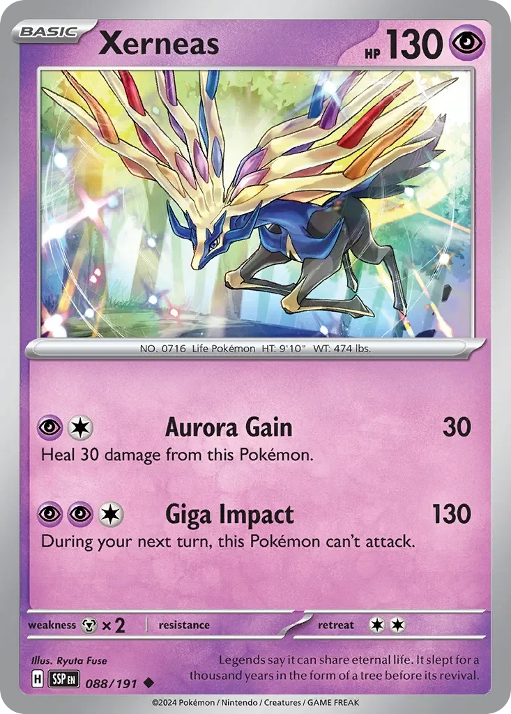 Xerneas 「SSP 088/191」「EN」