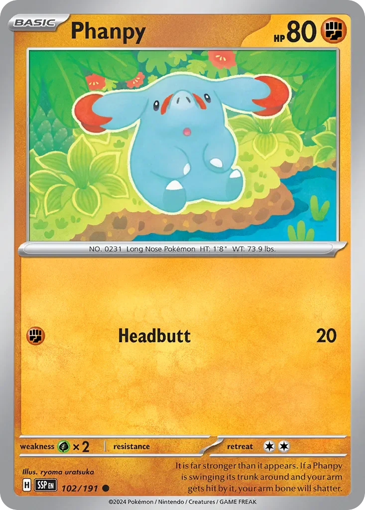 Phanpy 「SSP 102/191」「EN」