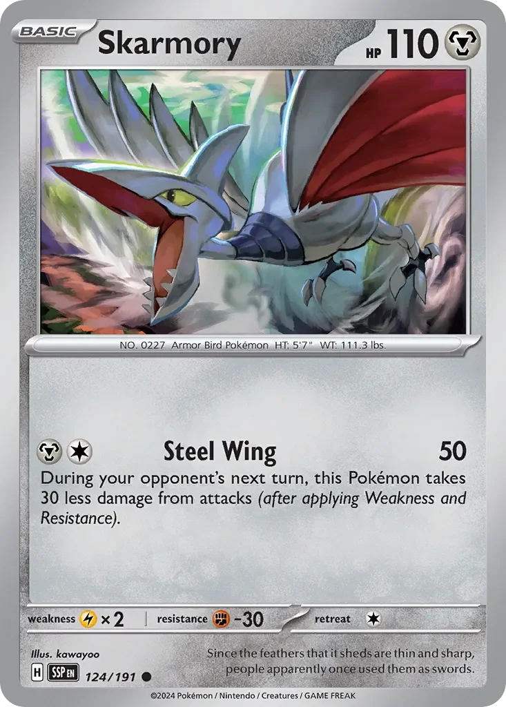 Skarmory 「SSP 124/191」「EN」