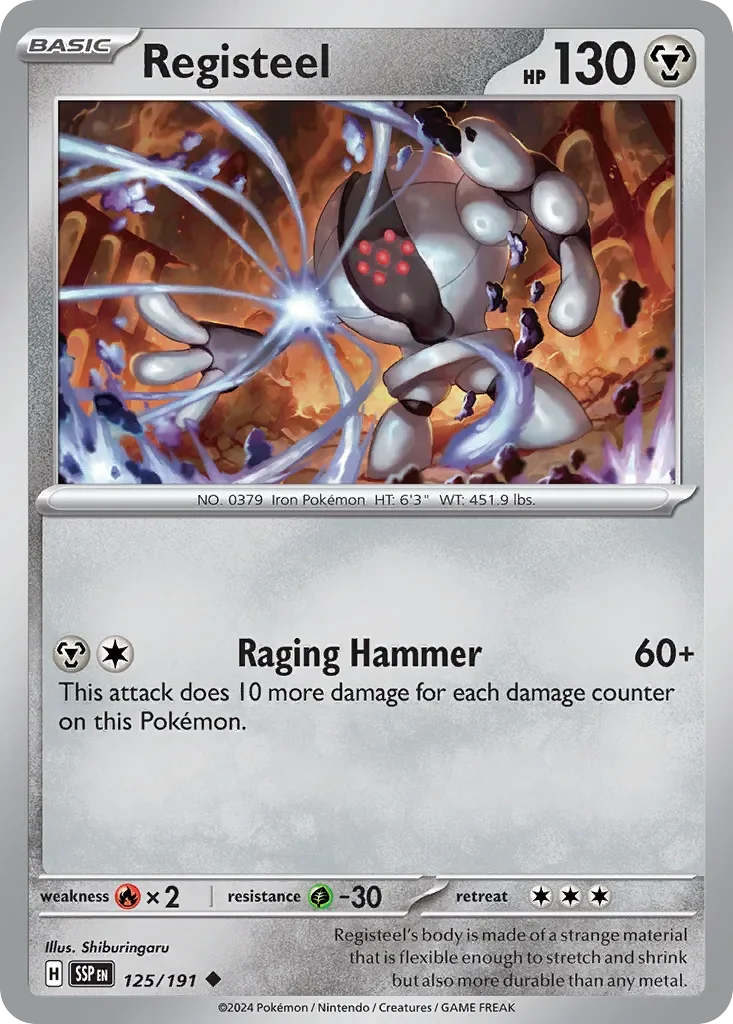 Registeel 「SSP 125/191」「EN」