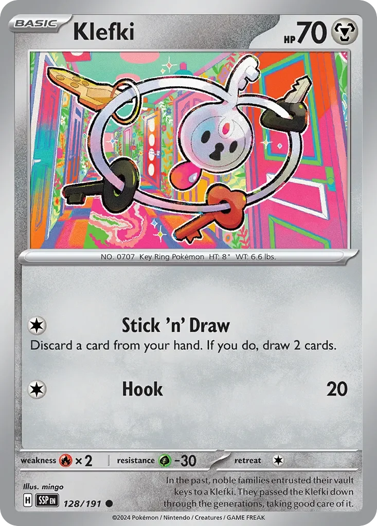 Klefki 「SSP 128/191」「EN」