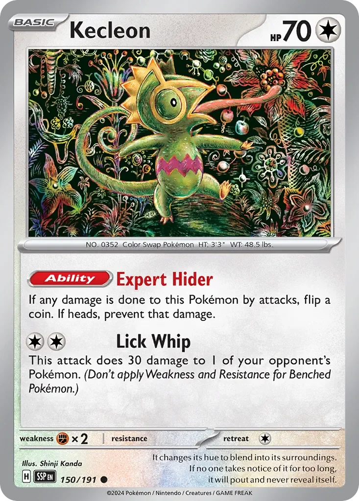 Kecleon 「SSP 150/191」「EN」