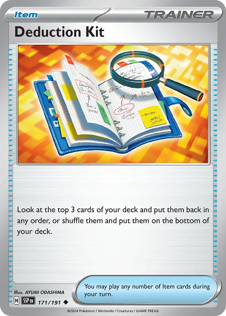Deduction Kit 「SSP 171/191」「EN」