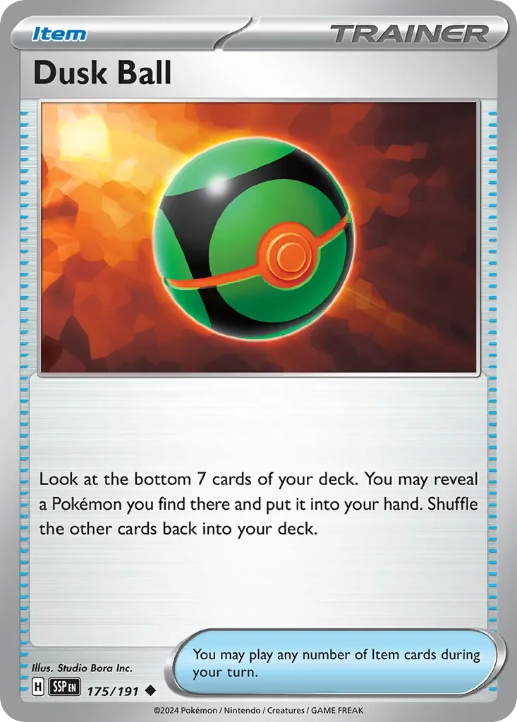 Dusk Ball 「SSP 175/191」「EN」
