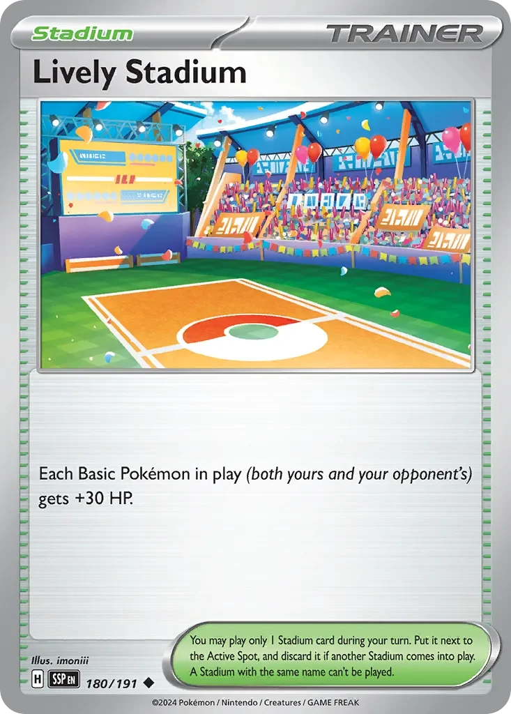 Lively Stadium 「SSP 180/191」「EN」