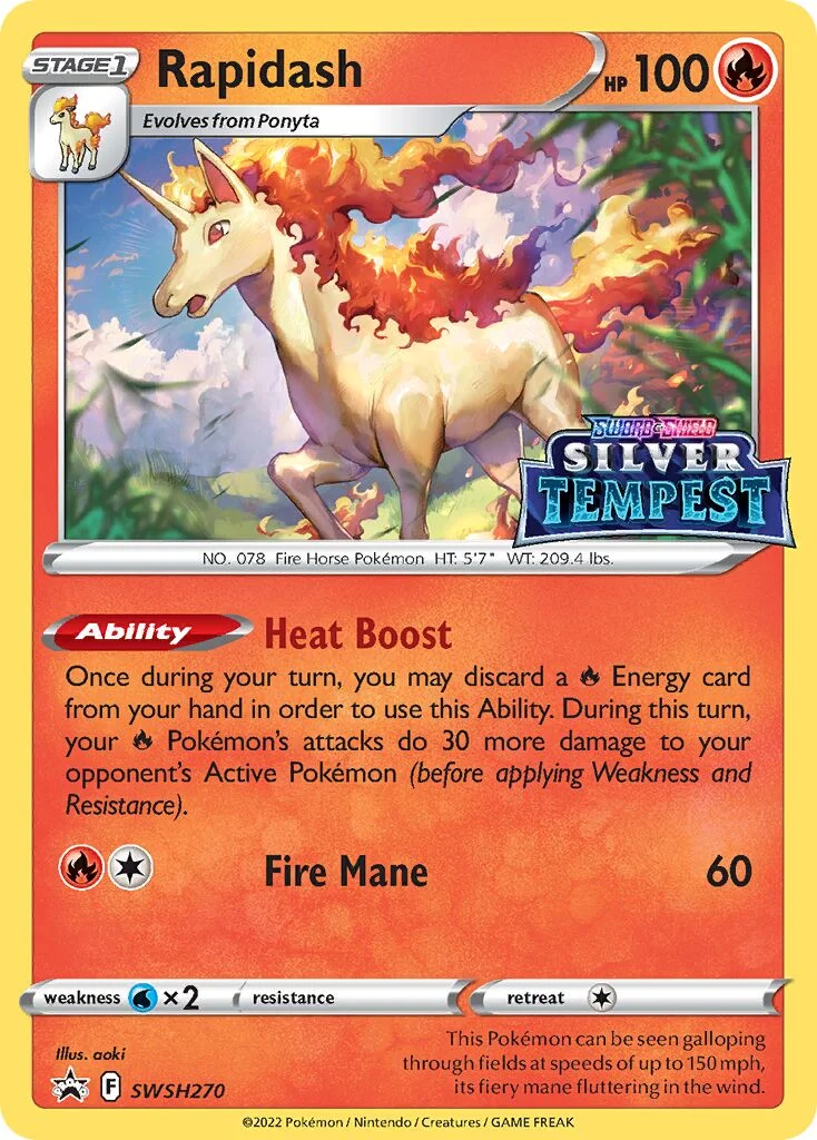 Rapidash 「SSP SWSH270」「EN」