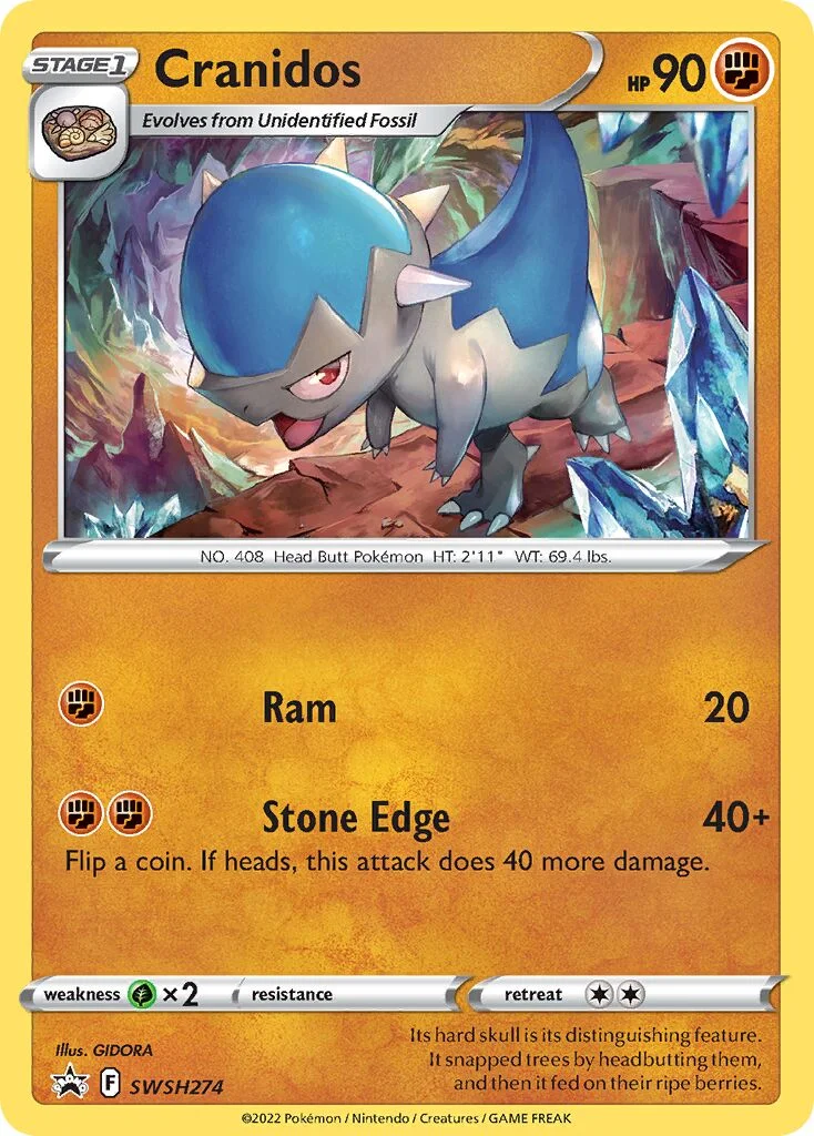 Cranidos 「SSP SWSH274」「EN」