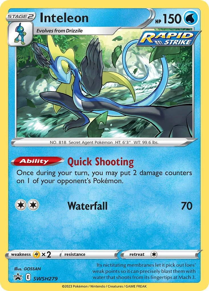 Inteleon 「SSP SWSH279」「EN」
