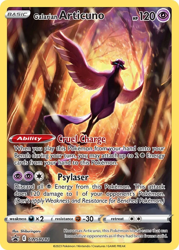 Galarian Articuno 「SSP SWSH282」「EN」