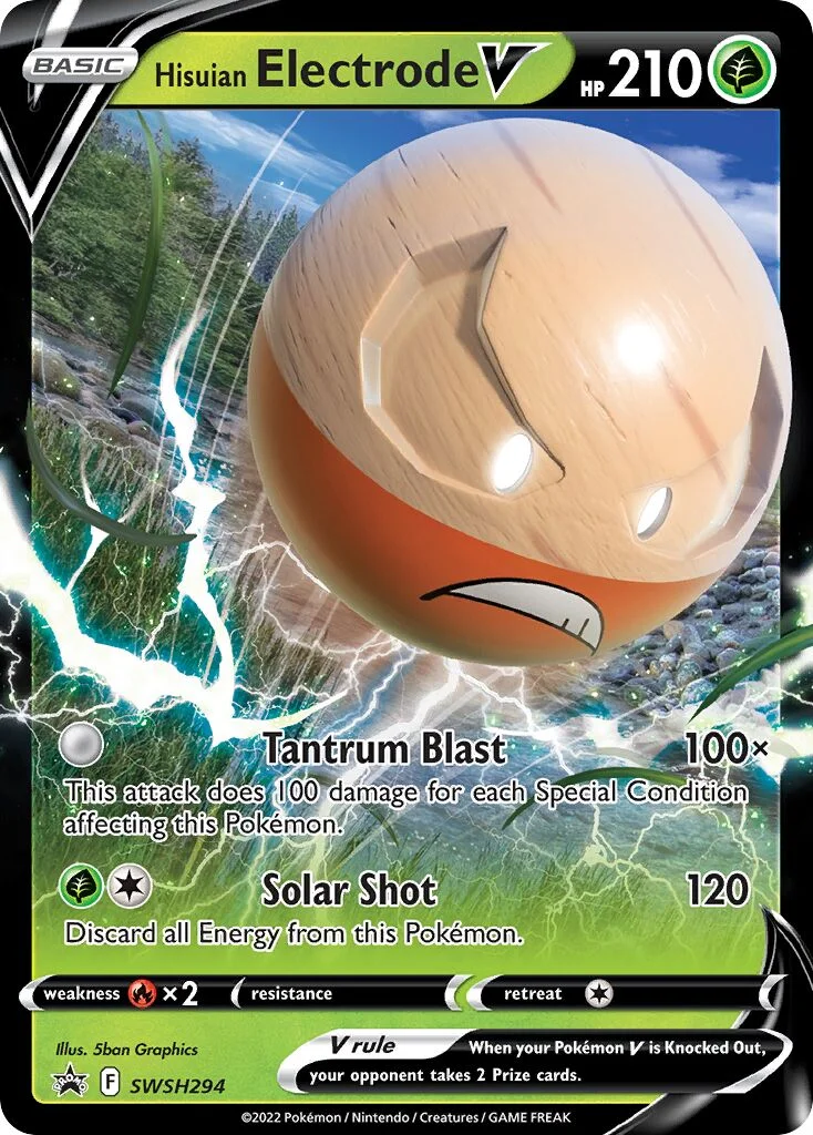 Hisuian Electrode V 「SSP SWSH294」「EN」