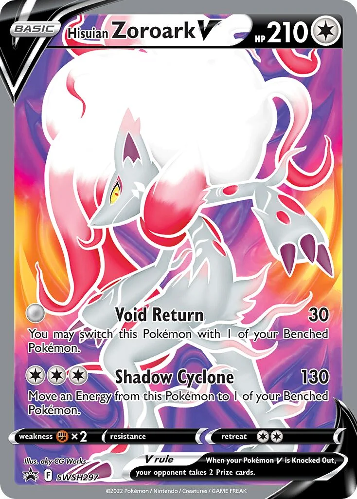 Hisuian Zoroark V 「SSP SWSH297」「EN」