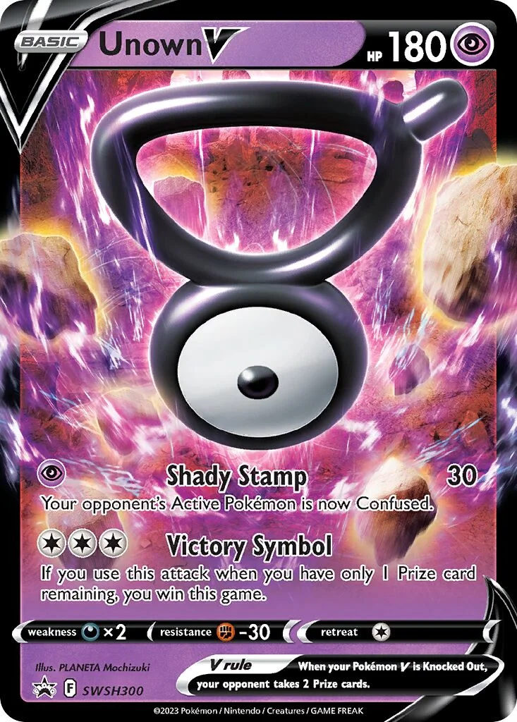 Unown V 「SSP SWSH300」「EN」