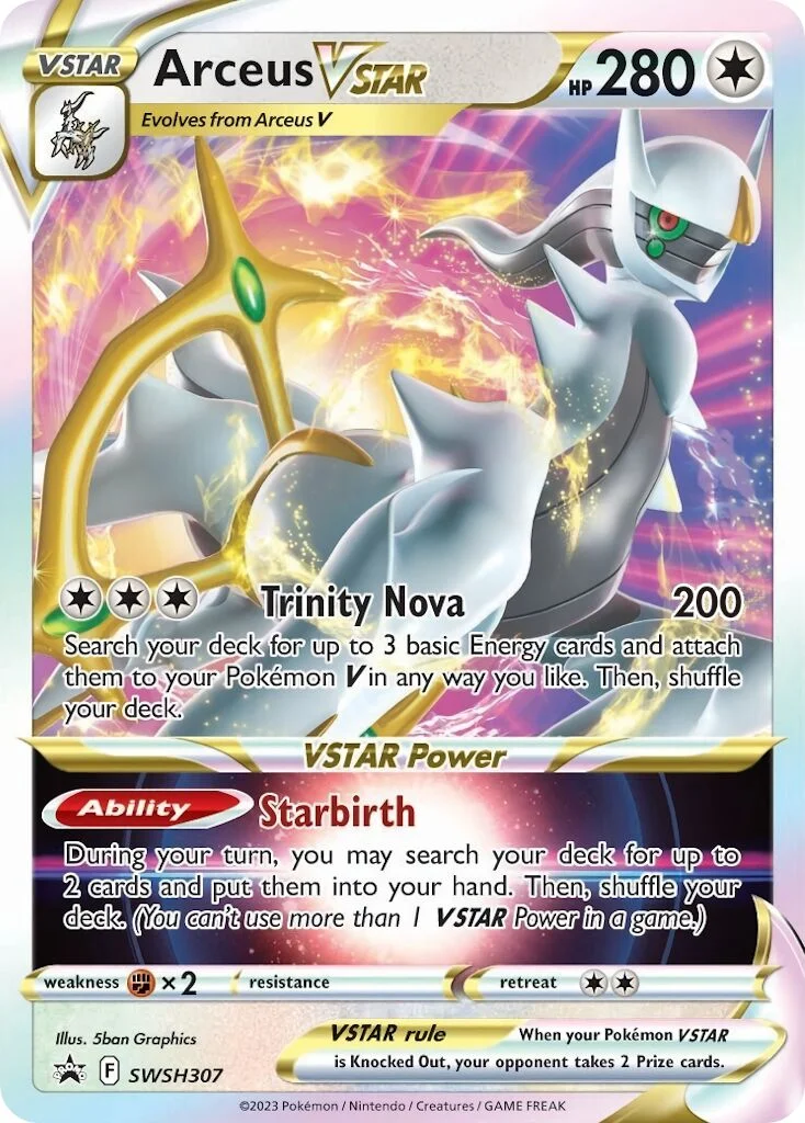 Arceus VSTAR 「SSP SWSH307」「EN」