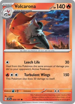 Volcarona #025/191 · Pokémon