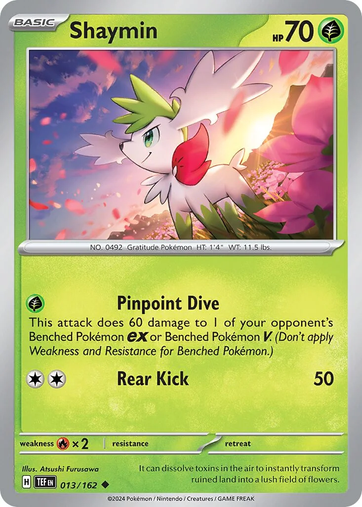 Shaymin 「TEF 013/162」「EN」