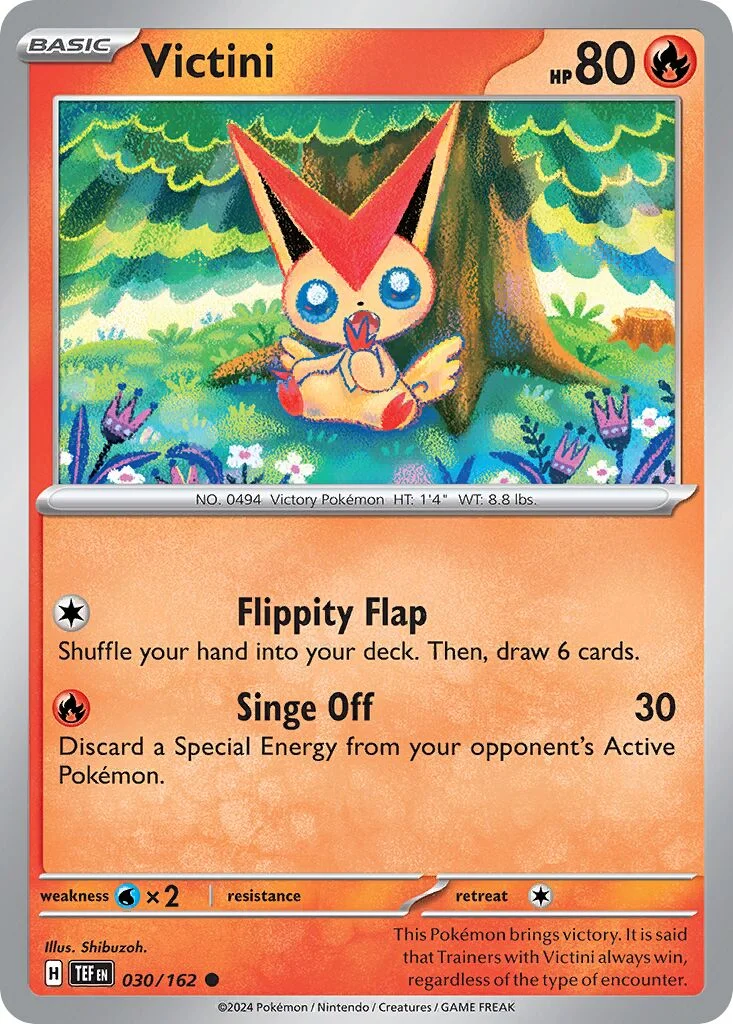 Victini 「TEF 030/162」「EN」