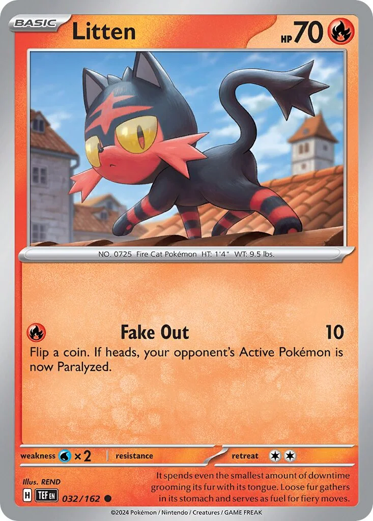 Litten 「TEF 032/162」「EN」