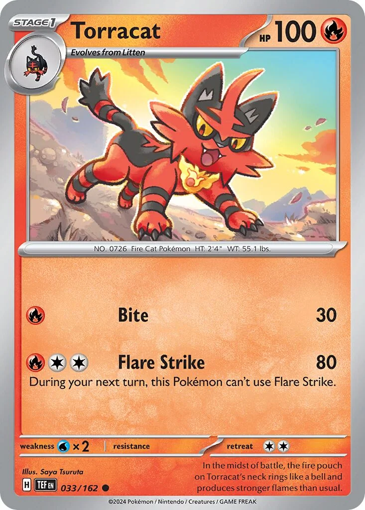 Torracat 「TEF 033/162」「EN」