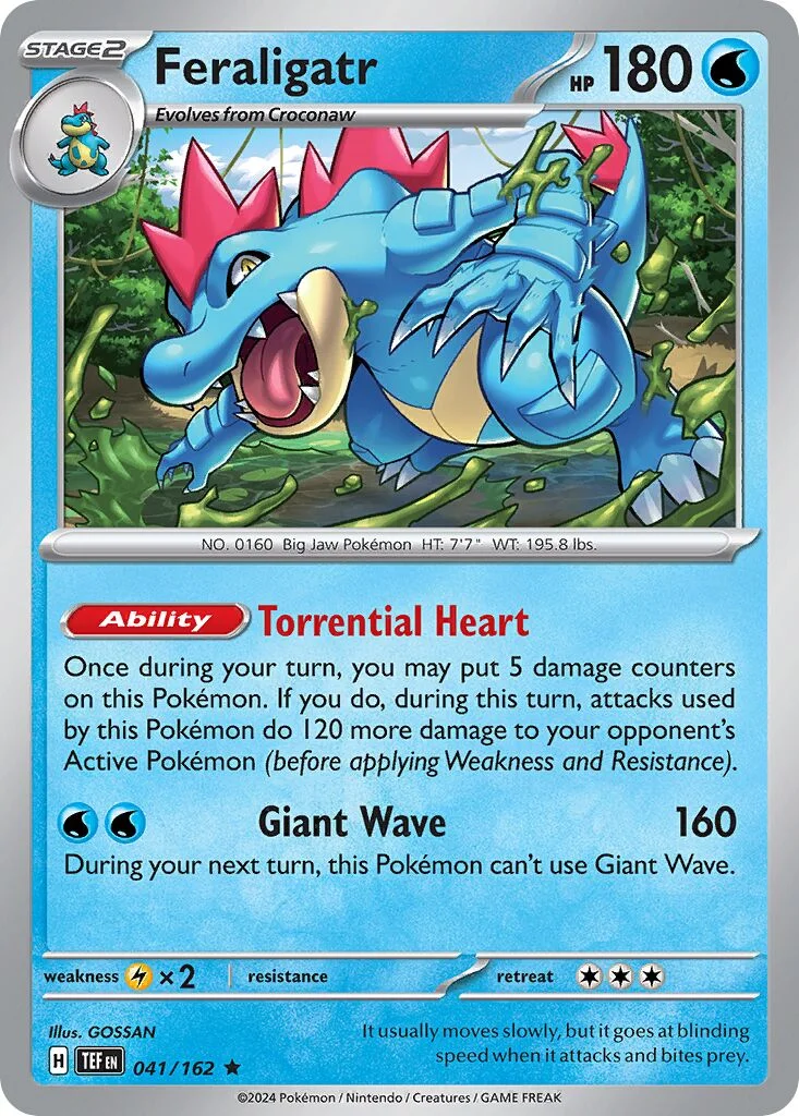 Feraligatr 「TEF 041/162」「EN」