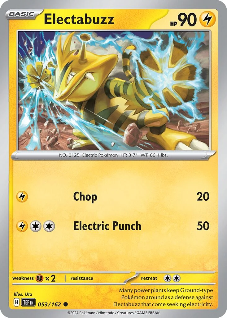 Electabuzz 「TEF 053/162」「EN」
