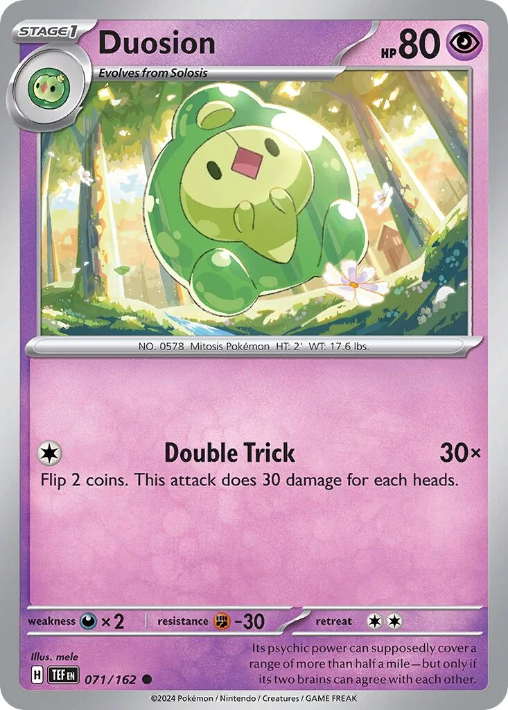 Duosion 「TEF 071/162」「EN」